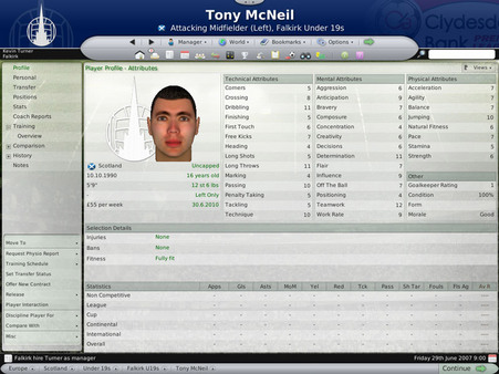 Скриншот из Worldwide Soccer Manager 2008
