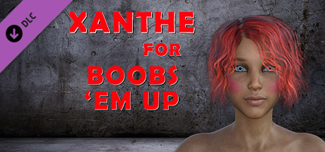 Xanthe for Boobs 'em up cover art