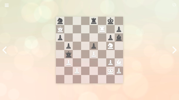 Zen Chess: Mate in Two game for Linux 1