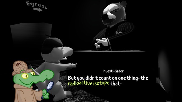 Investi-Gator: The Case of the Big Crime game for Linux 1