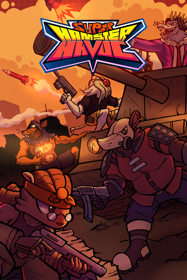 Steam portrait for Super Hamster Havoc.