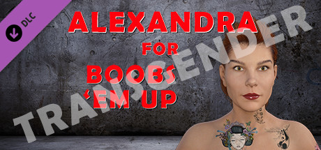 Transgender Alexandra for Boobs 'em up cover art
