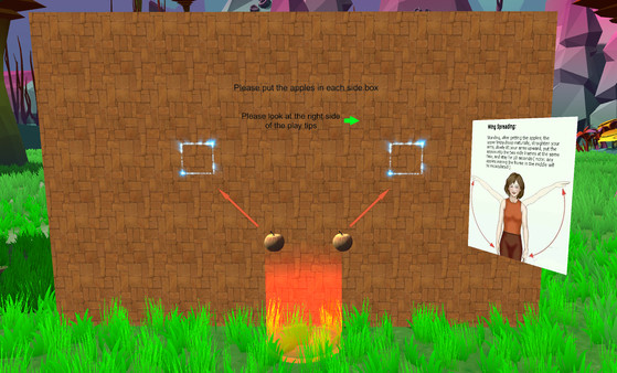 VR health care (shoulder joint exercise): Apple Grove Picking Gamesfor windows and Linux 1