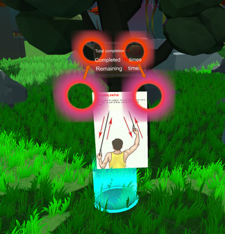 Скриншот из VR health care (shoulder joint exercise): Apple Grove Picking Games