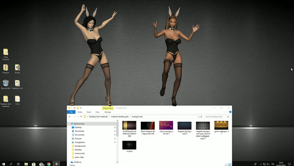 Desktop Girlsfor windows and Linux 1