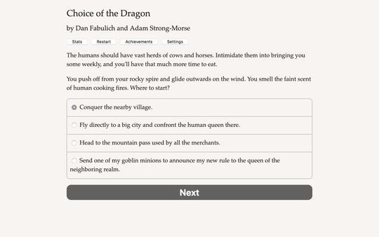 Choice of the Dragon game for windows Pc 1
