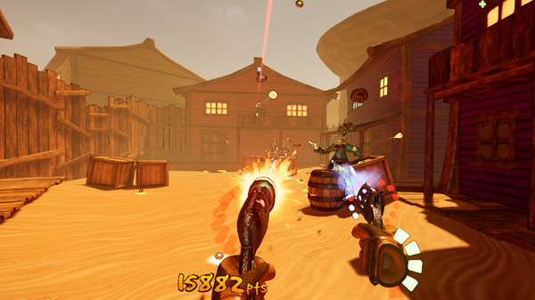 The Copper Canyon Shoot Out game for Linux 1