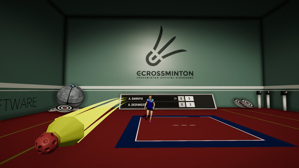 Скриншот из eCrossminton