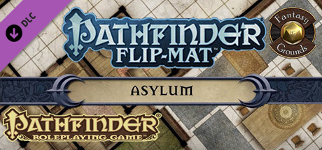 Fantasy Grounds - Pathfinder Flip-Mat: Asylum (Map Pack)