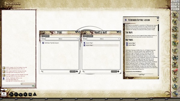 Скриншот из Fantasy Grounds - Pathfinder Flip-Mat: Asylum (Map Pack)