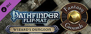 Fantasy Grounds - Pathfinder Flip-Mat: Wizard's Dungeon (Map Pack)