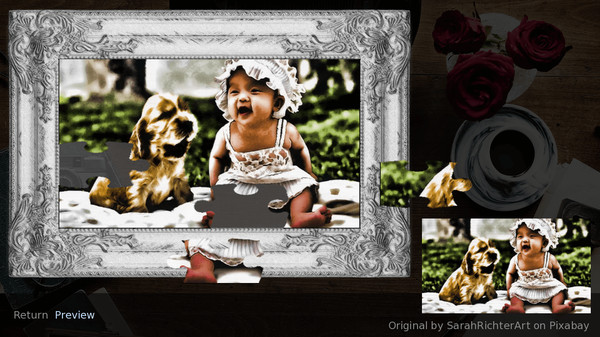 YGGDRASIL JIGSAW PUZZLE game for Linux 1