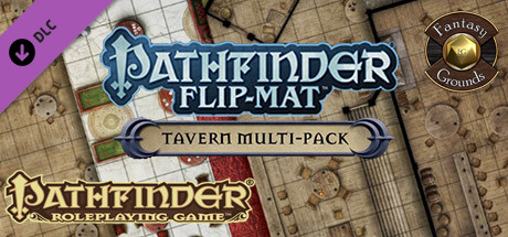 Fantasy Grounds - Pathfinder Flip-Mat: Tavern Multi-Pack (Map Pack)