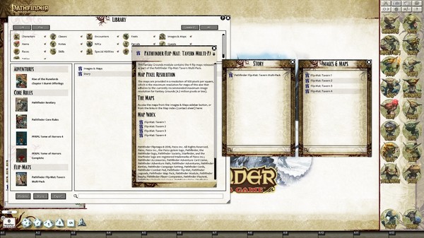 Скриншот из Fantasy Grounds - Pathfinder Flip-Mat: Tavern Multi-Pack (Map Pack)