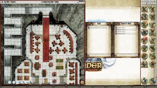 Скриншот из Fantasy Grounds - Pathfinder Flip-Mat: Tavern Multi-Pack (Map Pack)