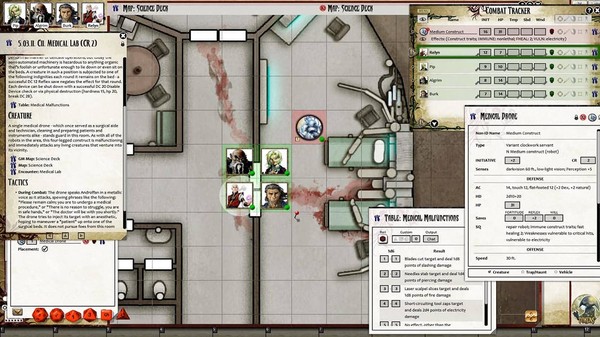 Скриншот из Fantasy Grounds - Pathfinder RPG - Iron Gods AP 1: Fires of Creation (PFRPG)