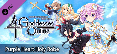 View Cyberdimension Neptunia: 4 Goddesses Online - Purple Heart Holy Robe on IsThereAnyDeal