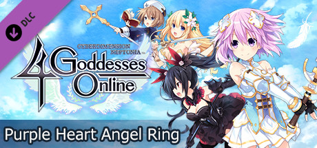 Cyberdimension Neptunia: 4 Goddesses Online - Purple Heart Angel Ring