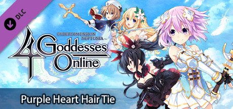 View Cyberdimension Neptunia: 4 Goddesses Online - Purple Heart Hair Tie on IsThereAnyDeal