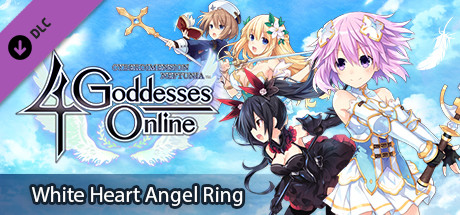 Cyberdimension Neptunia: 4 Goddesses Online - White Heart Angel Ring cover art
