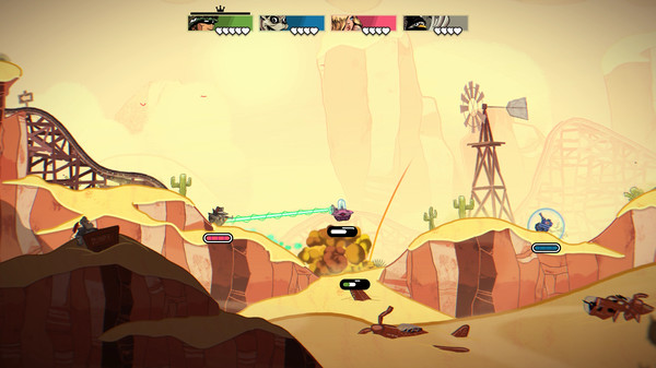 Tank Maniacs game for Linux 1