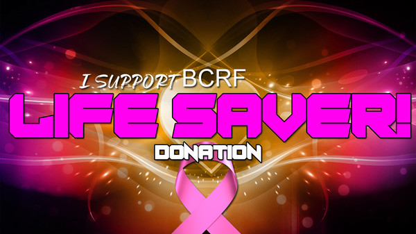 скриншот I Support BCRF - Lifesaver donation 4