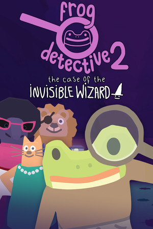 Frog Detective 2: The Case of the Invisible Wizard poster image on Steam Backlog