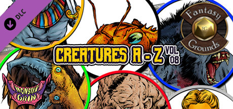 Fantasy Grounds - Creatures A-Z, Volume 8 (Token Pack)