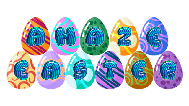 aMAZE Easter Logo