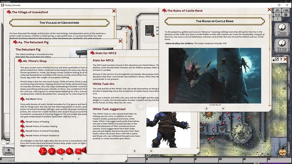 Скриншот из Fantasy Grounds - Strongholds & Followers (5E)