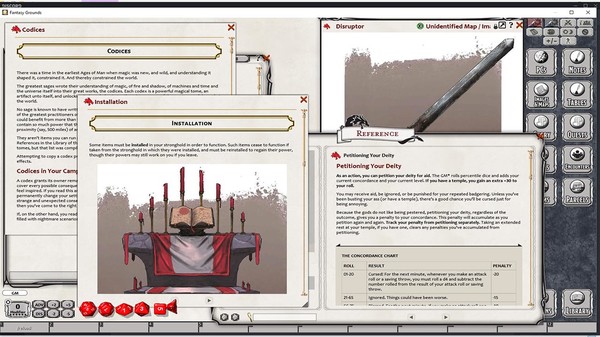 Скриншот из Fantasy Grounds - Strongholds & Followers (5E)