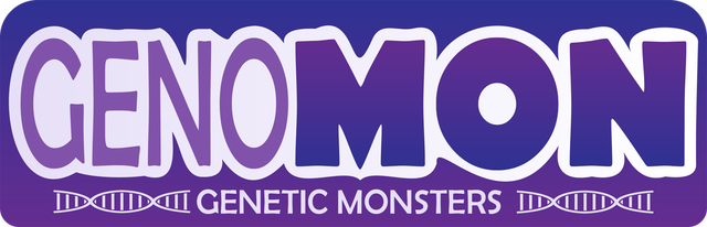 Genomon: Genetic Monsters Logo