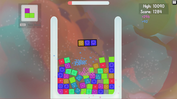 Jelly Blocks game for Linux 1