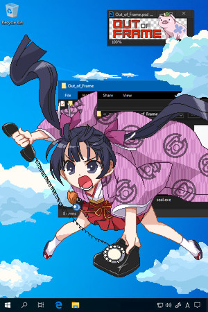 Out of Frame / ノベルゲームの枠組みを変えるノベルゲーム。