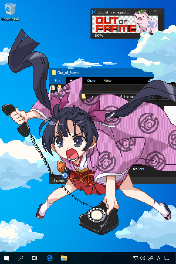 Out of Frame / ノベルゲームの枠組みを変えるノベルゲーム。 for steam