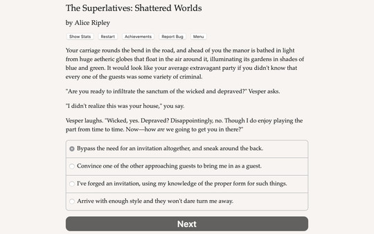 The Superlatives: Shattered Worldsfor windows and Linux 1