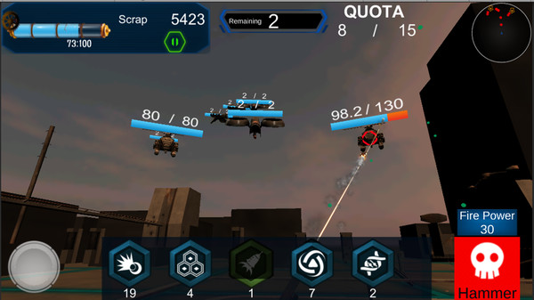 Скриншот из UNI TURRET