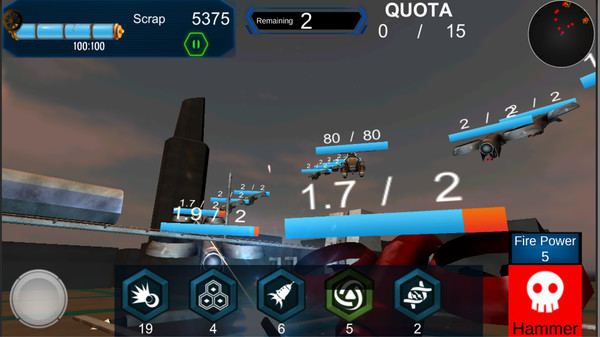 Скриншот из UNI TURRET