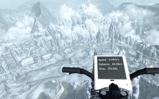 VR health care (aerobic exercise): VR sport and cycling in Maya gardensfor windows and Linux 1