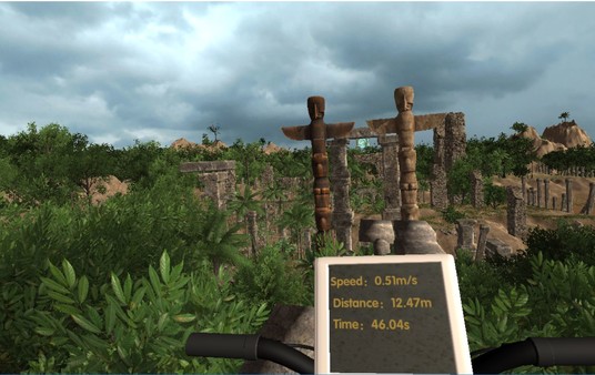 VR health care (aerobic exercise): VR sport and cycling in Maya gardens game for windows Pc 1