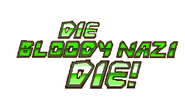 Die Bloody Nazi Die! Logo