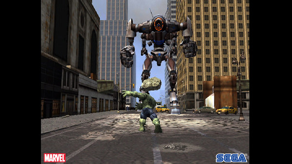Скриншот из The Incredible Hulk: The Official Videogame