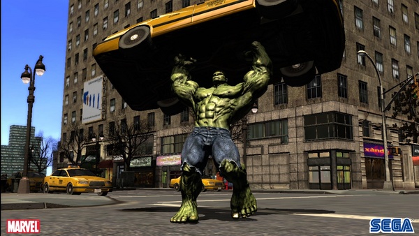 Скриншот из The Incredible Hulk: The Official Videogame