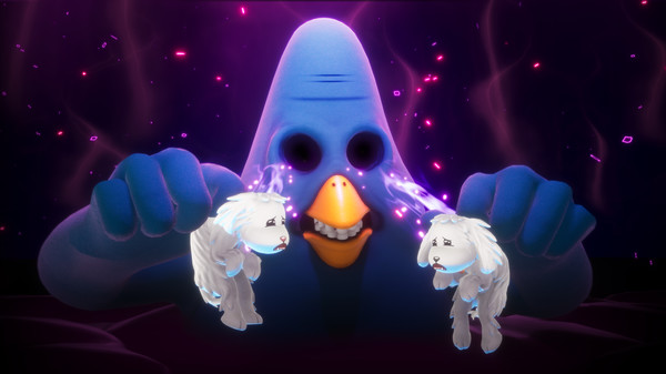 Скриншот из Trover Saves the Universe