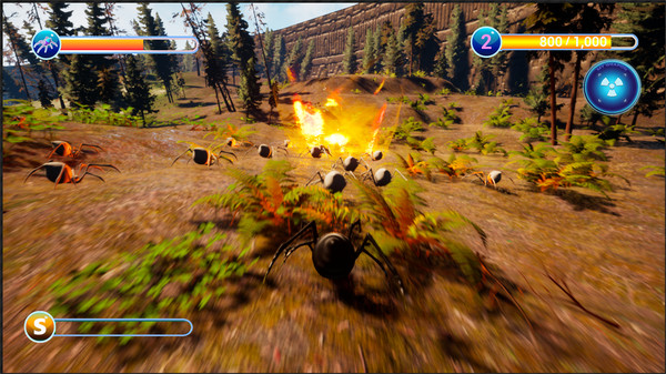 Скриншот из busy spider