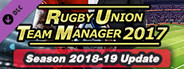 RUTM 2017 - Season 2018/19 Update