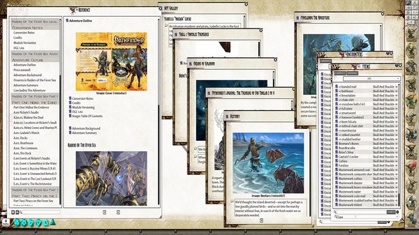 Скриншот из Fantasy Grounds - Pathfinder RPG - Skull & Shackles AP 2: Raiders of the Fever Sea (PFRPG)