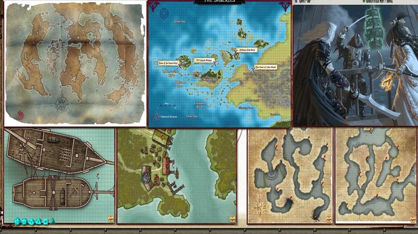 Скриншот из Fantasy Grounds - Pathfinder RPG - Skull & Shackles AP 2: Raiders of the Fever Sea (PFRPG)