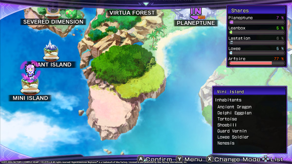 KHAiHOM.com - Hyperdimension Neptunia Re;Birth2 Mini Island / ミニミニアイランド / 迷你島