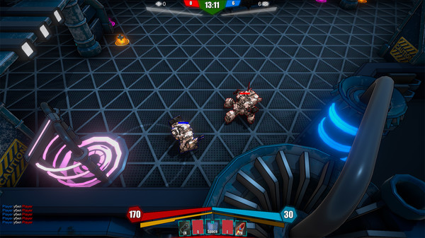 Скриншот из RoboArena Скриншот из RoboArena